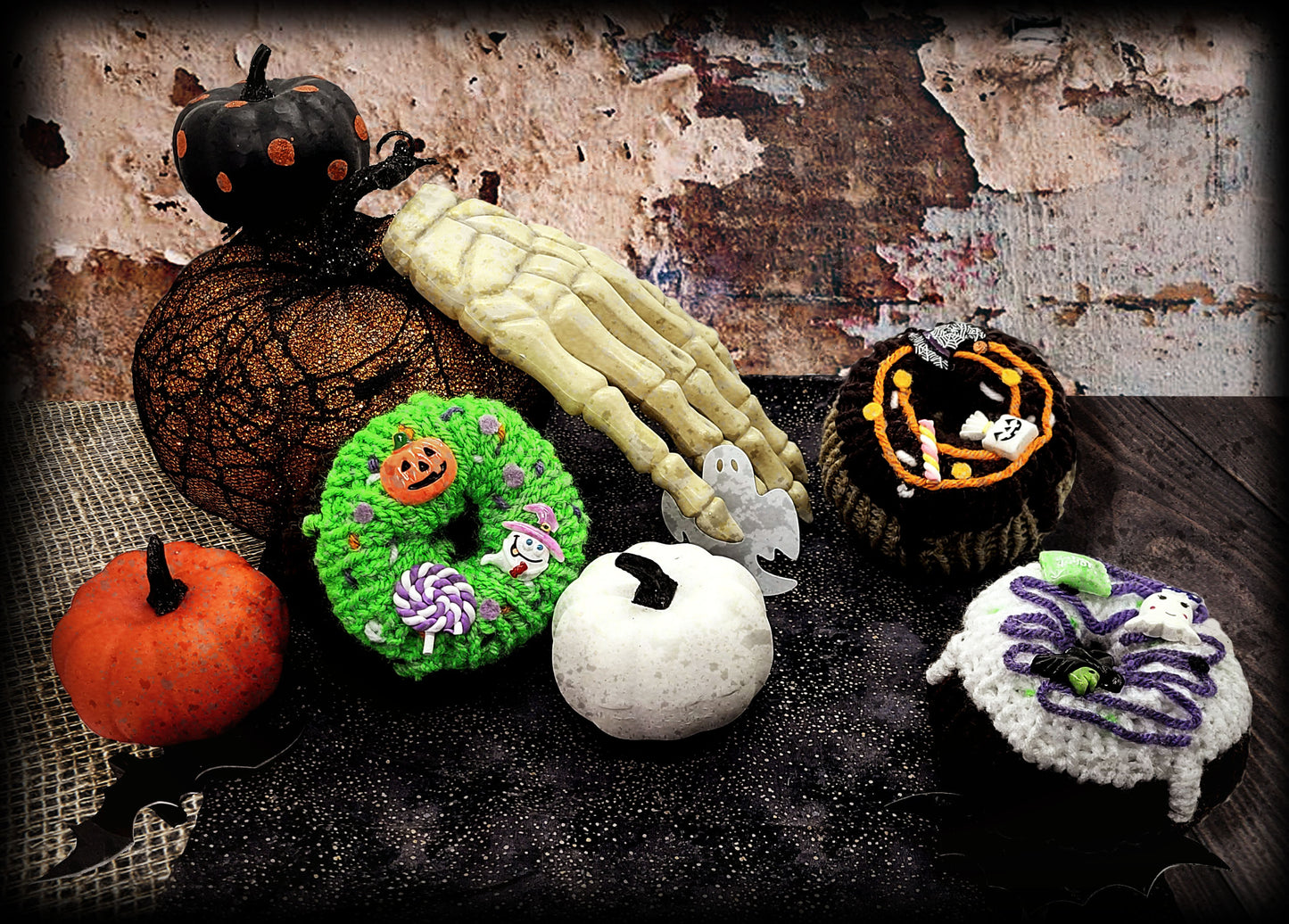 Halloween Doughnut | Holiday Décor | Plush Toy