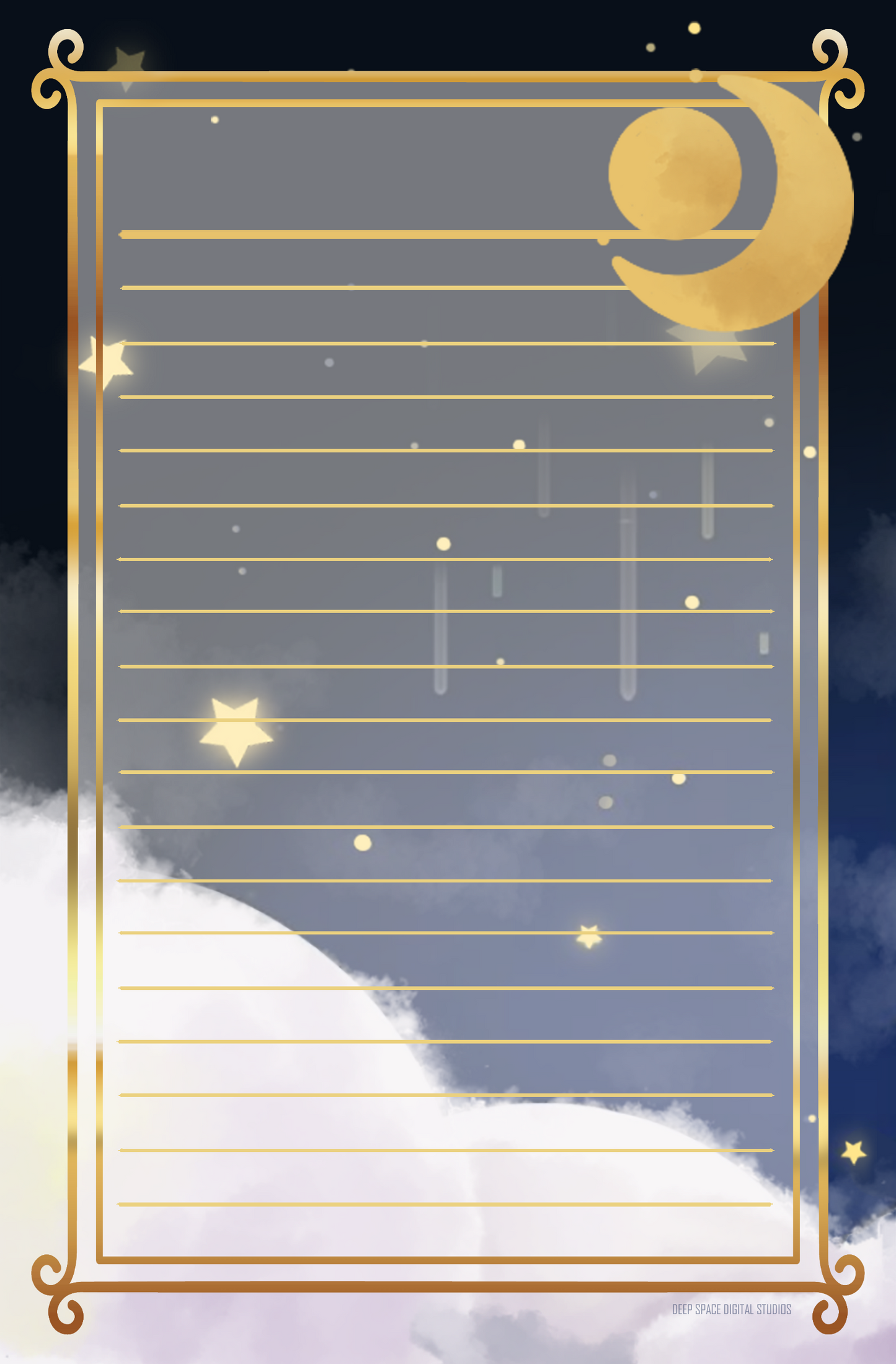 Starfall Note Pad